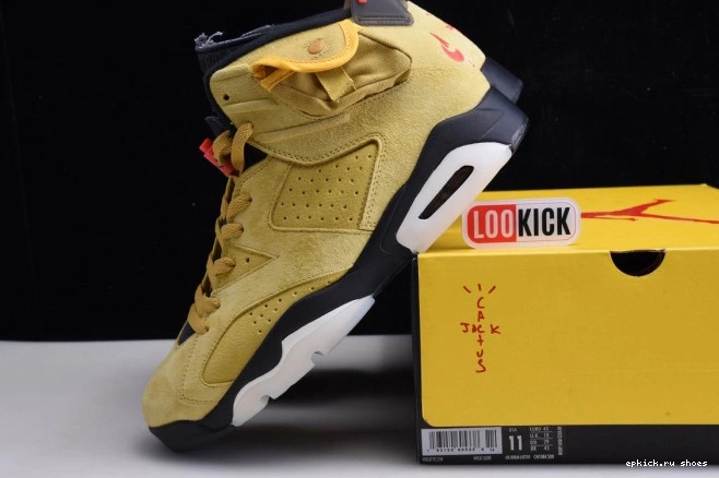 Cheap TRAVIS AIR CN1084-300 6 X YELLOW JORDAN SCOTT 0804